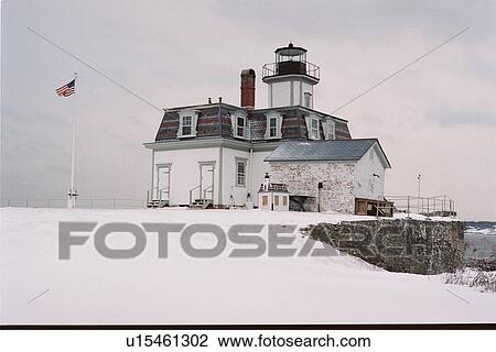 lighthouse located at Rose Island, Rhode Island, United States View Large Photo Image Stock Image - lighthouse located at Rose Island, Rhode Island, United States. Fotosearch