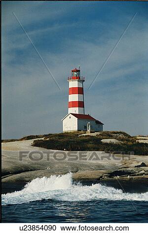 lighthouse located at Sambro Island, Nova Scotia View Large Photo Image Stock Image - lighthouse located at Sambro Island, Nova Scotia. Fotosearch