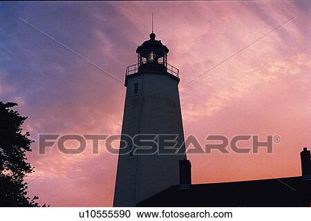 lighthouse located at SandyHook, New Jersey, United States View Large Photo Image Stock Image - lighthouse located at SandyHook, New Jersey, United States. Fotosearch
