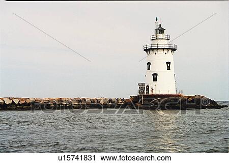 lighthouse located at SaybrookBrkwtr, Conneticut, United States View Large Photo Image Stock Image - lighthouse located at SaybrookBrkwtr, Conneticut, United States. Fotosearch