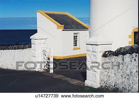 lighthouse located at ScurdieNess, Scotland View Large Photo Image Stock Photo - lighthouse located at ScurdieNess, Scotland. Fotosearch