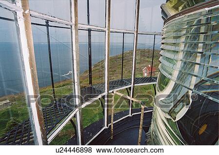 Stock Photo - lighthouse located at Sequin Island, Maine, United States. Fotosearch