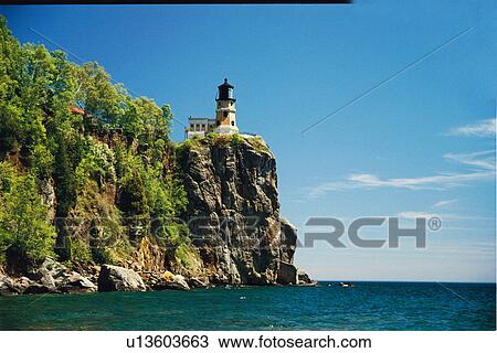 lighthouse located at SplitRock, Minnesota, United States View Large Photo Image Stock Image - lighthouse located at SplitRock, Minnesota, United States. Fotosearch