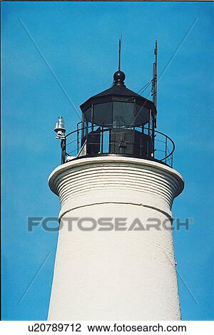 Stock Image - lighthouse located at St. Marks, Florida, United States. Fotosearch