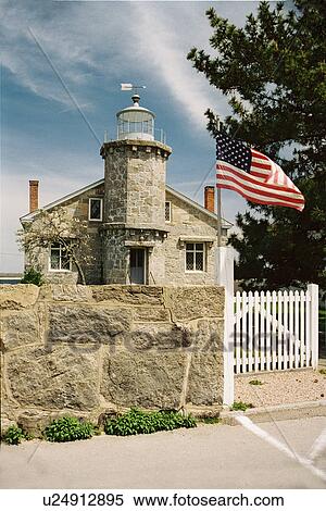 lighthouse located at St. onington Harbor, Conneticut, United States View Large Photo Image Stock Photography - lighthouse located at St. onington Harbor, Conneticut, United States. Fotosearch