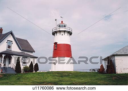 lighthouse located at St. ratford Point, Conneticut, United States View Large Photo Image Stock Photograph - lighthouse located at St. ratford Point, Conneticut, United States. Fotosearch