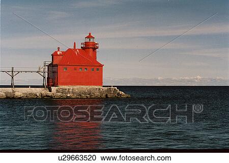 lighthouse located at St. urgeonBayNPier, Washington, United States View Large Photo Image Stock Image - lighthouse located at St. urgeonBayNPier, Washington, United States. Fotosearch