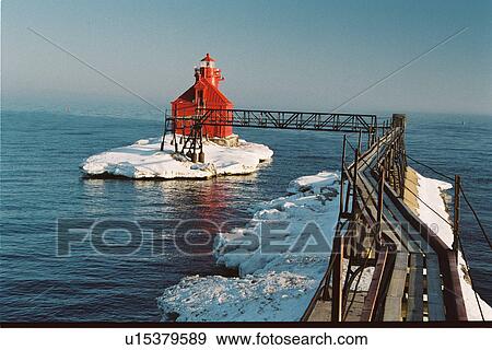 lighthouse located at St. urgeonBayShpNPr, Washington, United States View Large Photo Image Stock Photo - lighthouse located at St. urgeonBayShpNPr, Washington, United States. Fotosearch