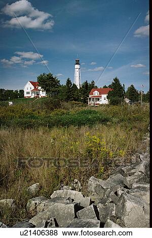 lighthouse located at St. rgnBayShipCnl, Washington, United States View Large Photo Image Stock Photo - lighthouse located at St. rgnBayShipCnl, Washington, United States. Fotosearch
