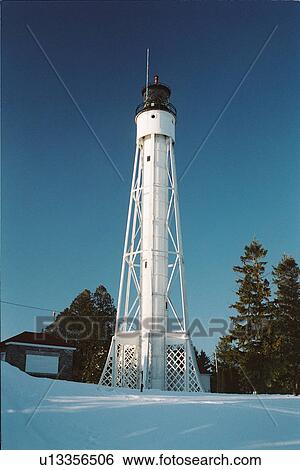 lighthouse located at St. rgnBayShipCnl, Washington, United States View Large Photo Image Stock Photograph - lighthouse located at St. rgnBayShipCnl, Washington, United States. Fotosearch
