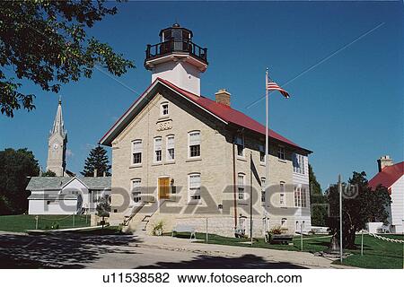 lighthouse located at OldPortWashington, Washington, United States View Large Photo Image Stock Image - lighthouse located at OldPortWashington, Washington, United States. Fotosearch