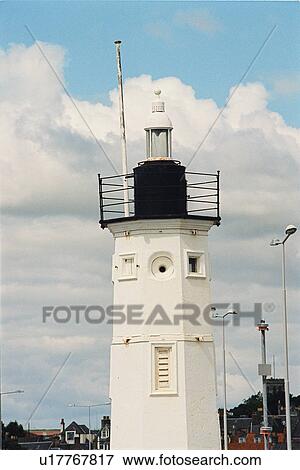 lighthouse located at AnstrutherHarbour, Scotland View Large Photo Image Stock Photo - lighthouse located at AnstrutherHarbour, Scotland. Fotosearch