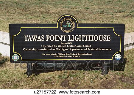 lighthouse located at Tawas Point, Michigan, United States View Large Photo Image Stock Image - lighthouse located at Tawas Point, Michigan, United States. Fotosearch