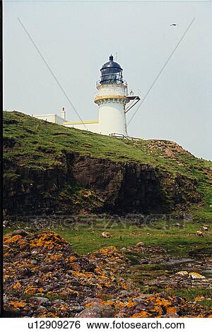 lighthouse located at TodHead, Scotland View Large Photo Image Stock Photograph - lighthouse located at TodHead, Scotland. Fotosearch