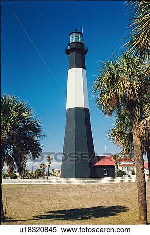 Stock Photography - lighthouse located at Tybee Island, Georgia, United States. Fotosearch