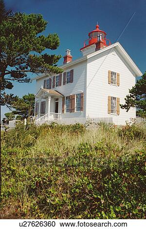 lighthouse located at YaquinaBay, Oregon, United States View Large Photo Image Stock Image - lighthouse located at YaquinaBay, Oregon, United States. Fotosearch