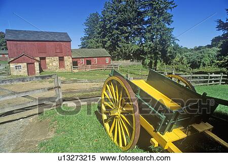Fosterfields Living Historical Farm View Large Photo Image Stock Photography - Fosterfields Living Historical Farm. Fotosearch