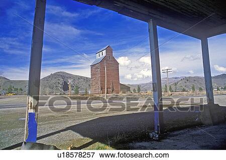 Stock Photo - Grain Silos. Fotosearch