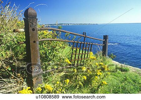 Stock Photo - Old fence ruins. Fotosearch