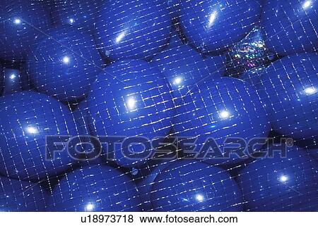 Stock Photo - Blue Balloons, Democratic National Convention. Fotosearch