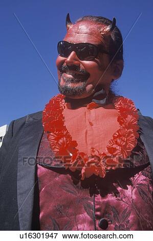 Man dressed as Satan, the Devil View Large Photo Image Stock Photo - Man dressed as Satan, the Devil. Fotosearch