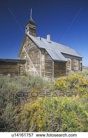 Stock Photo - Deserted Western building. Fotosearch