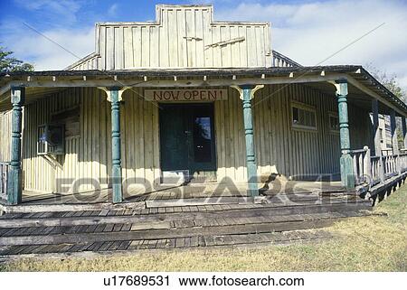 Front porch of abandoned building View Large Photo Image Stock Image - Front porch of abandoned building. Fotosearch