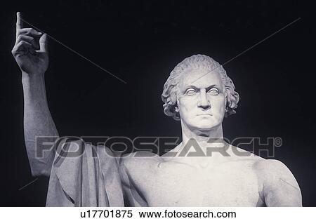 Stock Photography - Sculpture of George Washington. Fotosearch