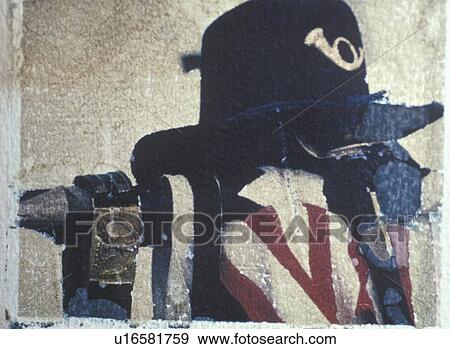 Stock Photo - Still life of Union soldier hat from Civil War reenactment. Fotosearch