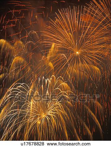 Stock Photo - Fireworks. Fotosearch