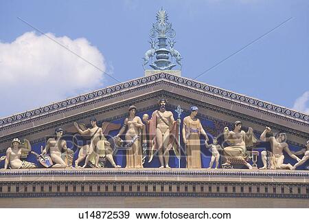 Philadelphia Museum of Art with plaza and fountain in Greek Revival style, Philadelphia, PA View Large Photo Image Stock Photo - Philadelphia Museum of Art with plaza and fountain in Greek Revival style, Philadelphia, PA. Fotosearch