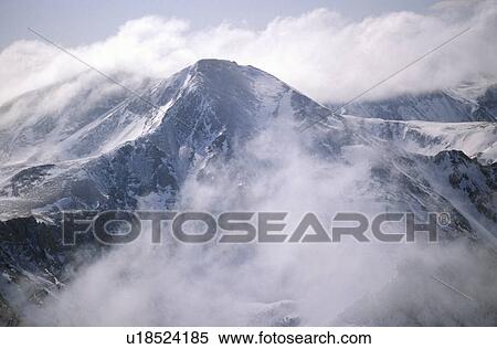 Stock Photography - Aerial shot of the Mountains . Fotosearch