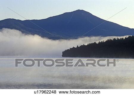 Stock Photo - fog at sunrise. Fotosearch