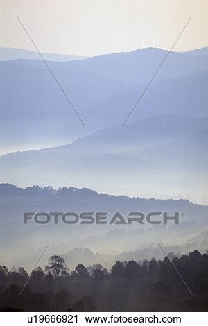 Stock Image - Morning fog . Fotosearch