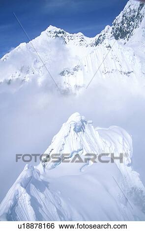 Stock Photograph - Mountain tops . Fotosearch