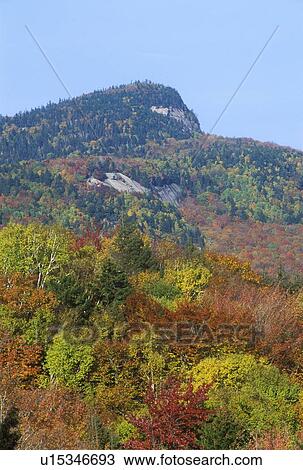 Stock Image - Pass in the White Mountains in Autumn. Fotosearch