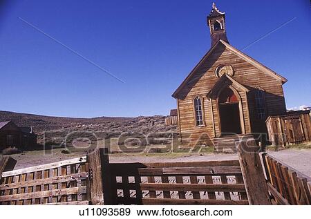 Church in Ghost town View Large Photo Image Stock Photo - Church in Ghost town. Fotosearch