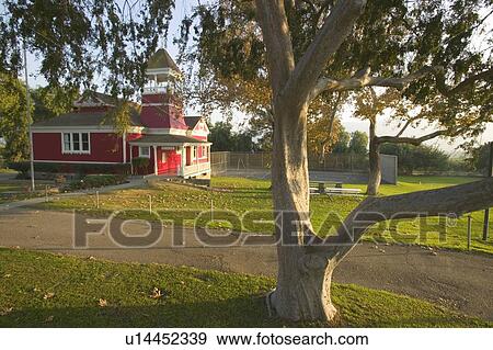 Stock Photo - Little Red Schoolhouse. Fotosearch