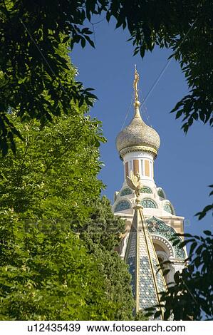 Russian Orthodox Church View Large Photo Image Stock Photo - Russian Orthodox Church. Fotosearch