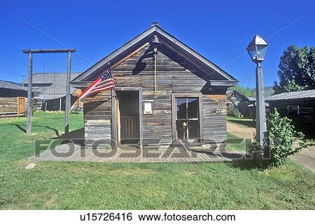 Old building in Ghost Town View Large Photo Image Stock Photograph - Old building in Ghost Town. Fotosearch
