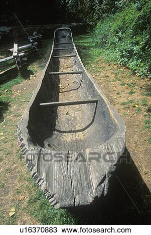Replica of dugout canoe View Large Photo Image Stock Image - Replica of dugout canoe . Fotosearch