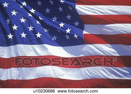 American Flag, United States View Large Photo Image Stock Photograph - American Flag, United States. Fotosearch