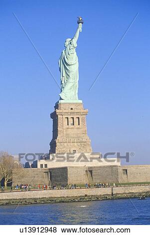 Statue of Liberty, New York City, New York View Large Photo Image Stock Photo - Statue of Liberty, New York City, New York. Fotosearch
