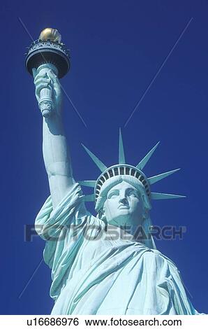 Statue of Liberty, New York City, New York View Large Photo Image Stock Photograph - Statue of Liberty, New York City, New York. Fotosearch