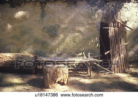 Stock Photograph - Ancient dwelling, Tasalagi Village. Fotosearch