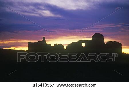 Chaco Canyon Indian ruins at sunset View Large Photo Image Stock Photo - Chaco Canyon Indian ruins at sunset. Fotosearch