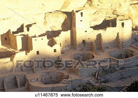 Stock Photography - Dwellings at Mesa Verde National Park. Fotosearch