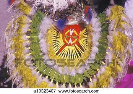 Stock Photo - Native American headdress for the ceremonial Corn Dance. Fotosearch