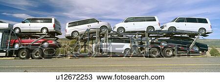 Auto Transporter View Large Photo Image Stock Image - Auto Transporter. Fotosearch