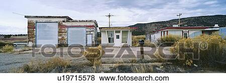 Deserted storefronts View Large Photo Image Stock Photo - Deserted storefronts. Fotosearch